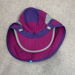 Sunday Purple and Gray Kids Hat